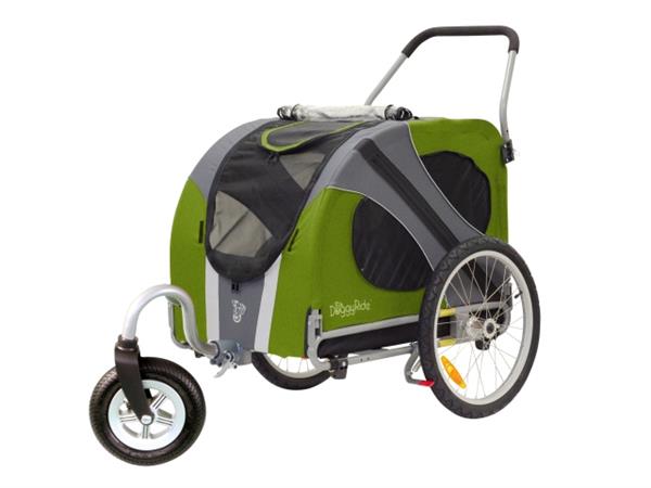 DoggyRide Mini Dog Stroller Spring Green/Grey 
